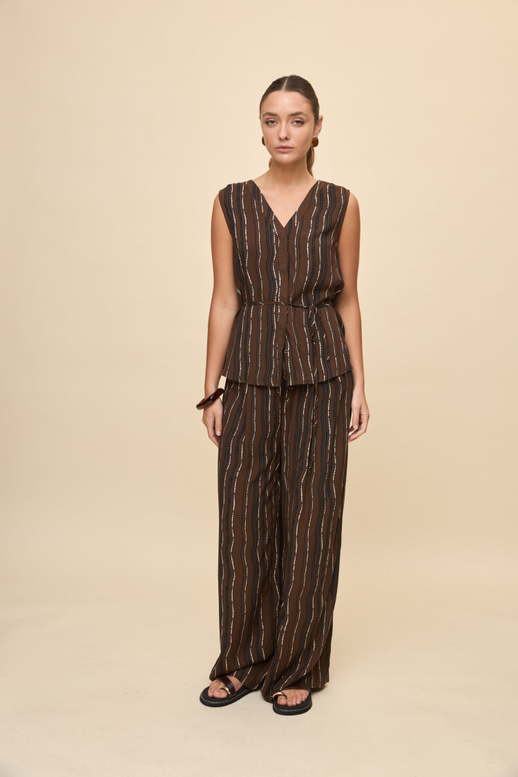 BLUSA VERNAZZA Animal Print