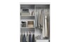 Ropero 2 puertas 2 cajones - Blanco - Linea FIT Ropero 2 puertas 2 cajones - Blanco - Linea FIT