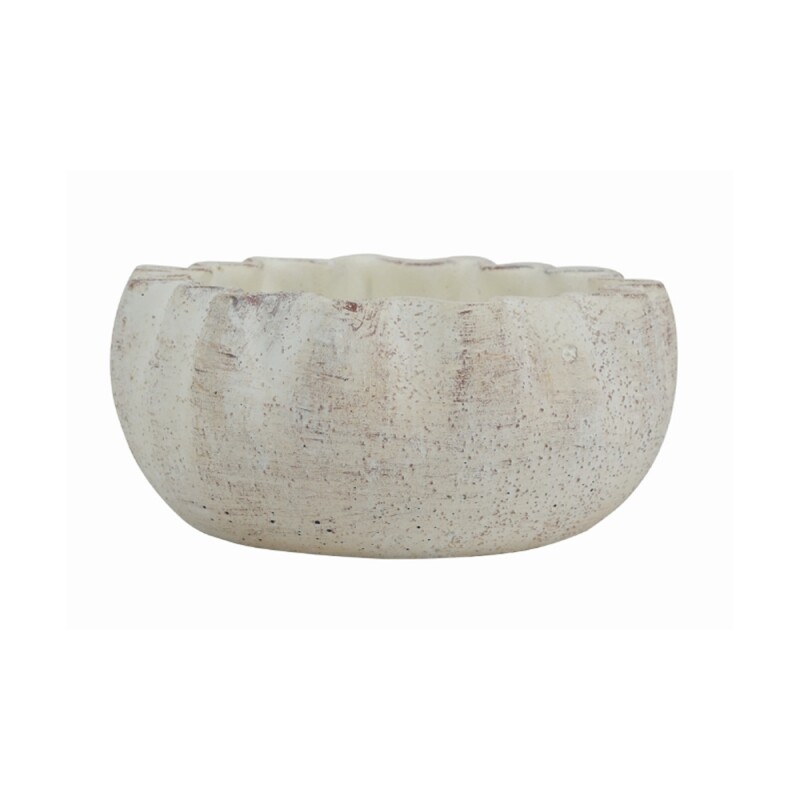 MACETA MEZCLA 21.5x21.5x10CM BLANCO MACETA MEZCLA 21.5x21.5x10CM BLANCO