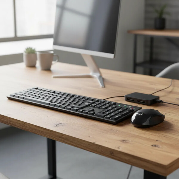 Combo Inalámbrico Teclado Y Mouse Genius Km 8101 COMBO GENIUS KM 8101