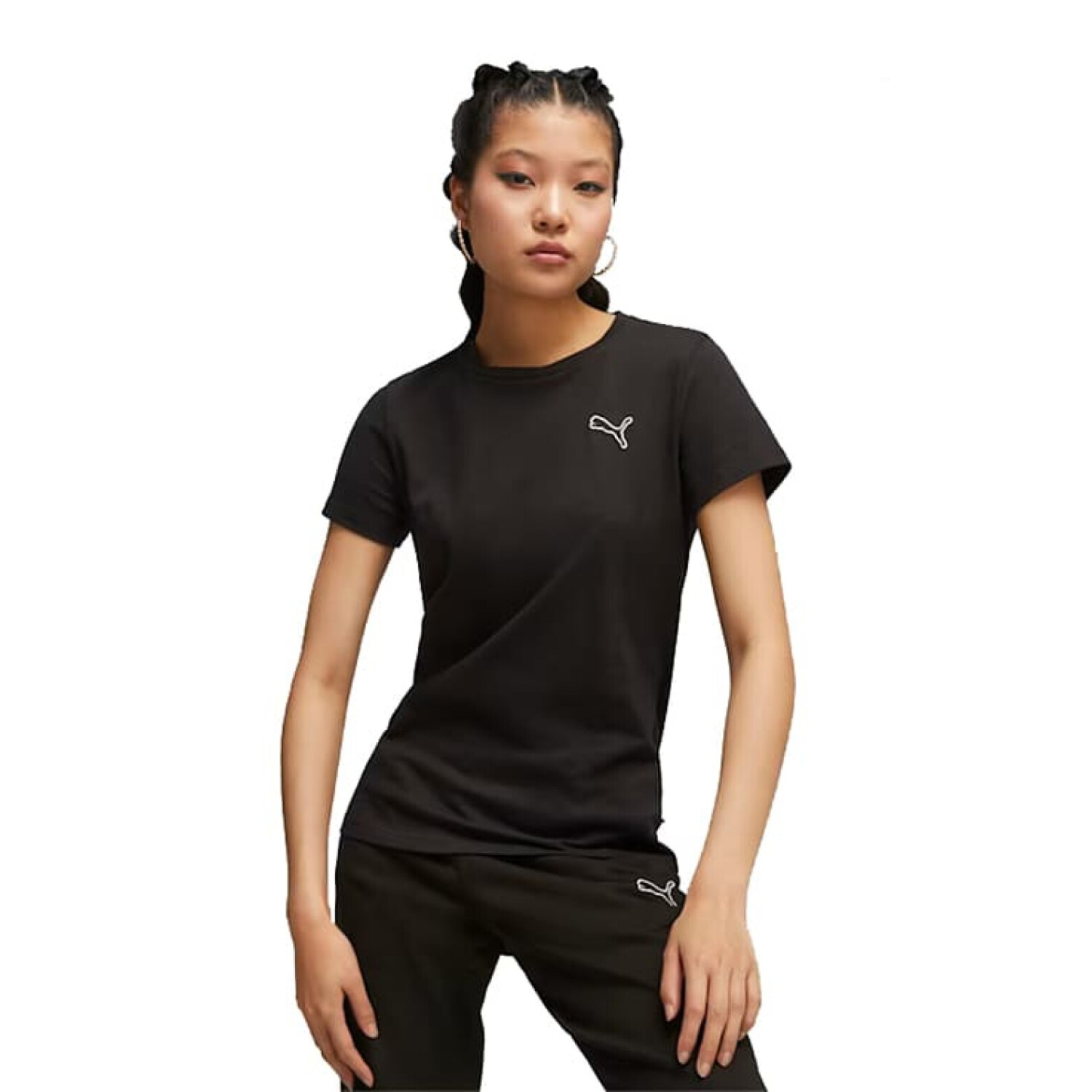 Remera de Mujer Puma Better Essentials Negro — Stadium Sport