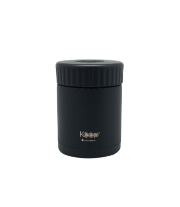 TERMO COMIDA KEEP COLORES 0.45L Negro