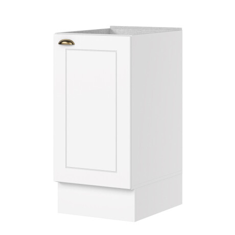 Armario bajo 1 puerta - Línea Americana Blanco
