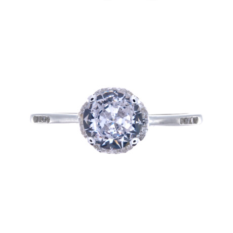 Anillo de plata 925 con circonias, CINTILLO. Anillo de plata 925 con circonias, CINTILLO.