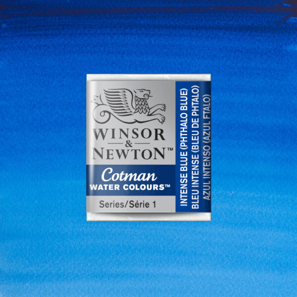 Acuarela Cotman - Winsor & Newton Tonos Azules