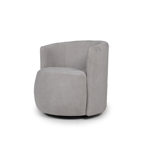 Butaca Sinus Giratoria - Tela Microfibra Kruger 06-155 (Ceniza)