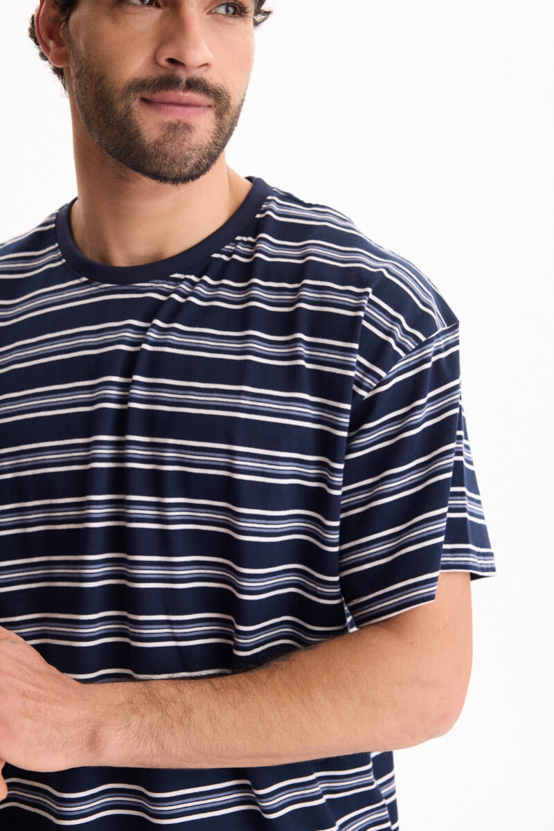 Remera Void Azul