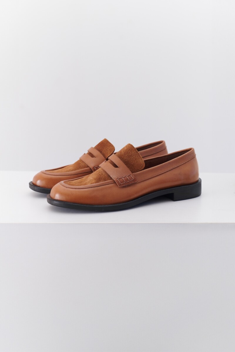 MOCASIN COMBI CAMEL