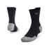 UA AD Run Cushion 1pk Mid-WHT BLK-001