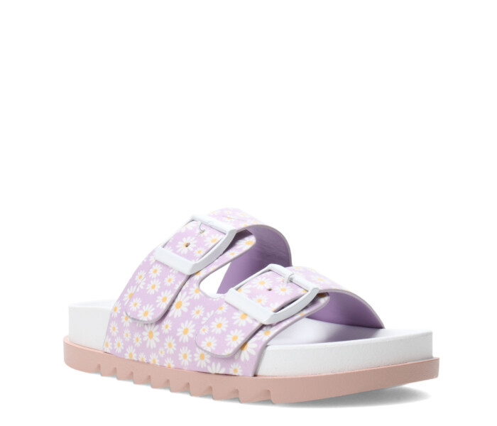 Sandalia MIVA con hebillas Lilac
