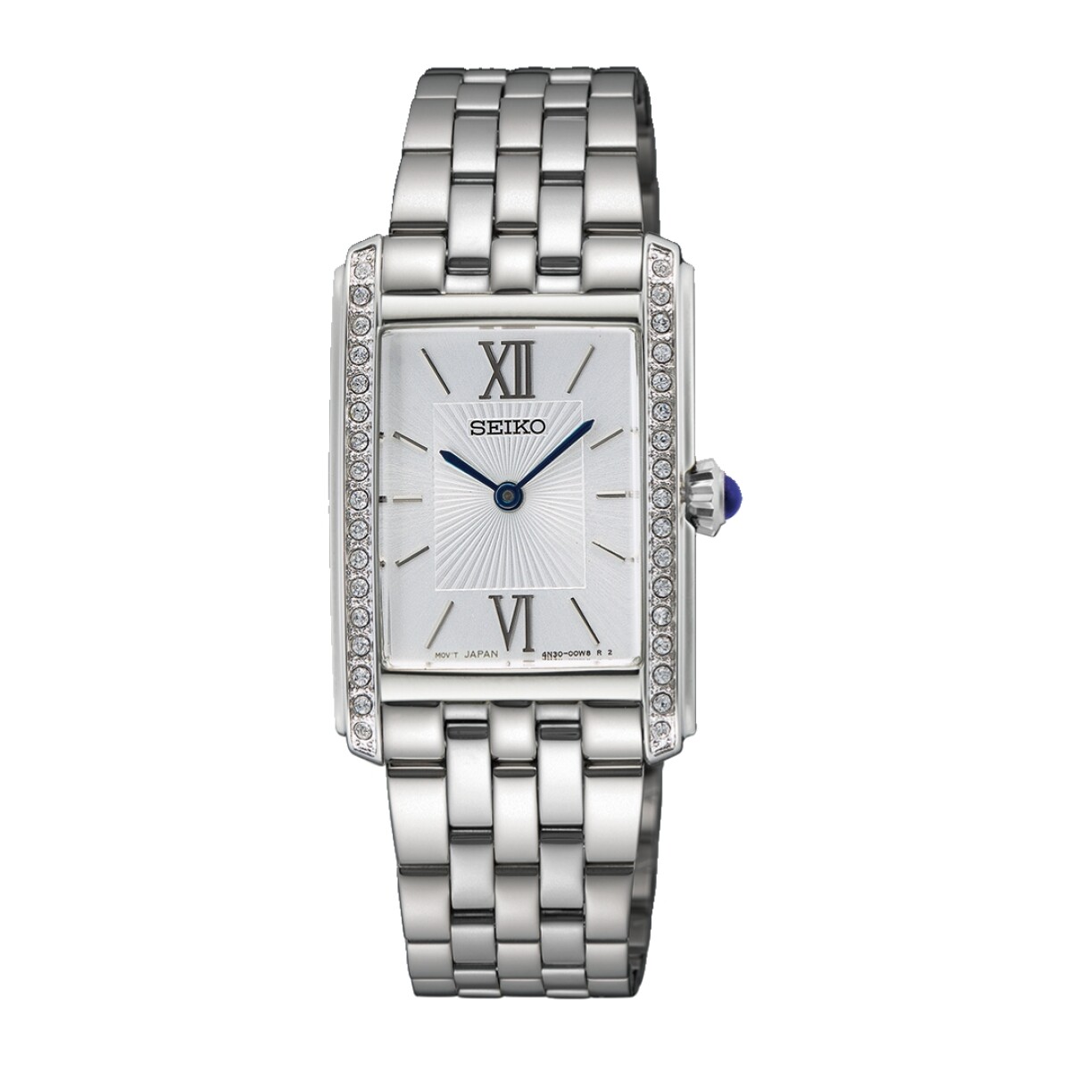 Reloj Seiko Swr091p1 Para Dama Con Correa De Acero 