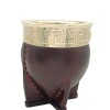 MATE IMPERIAL URUGUAY ESCUDO - ALPACA Y BRONCE - MTIM58 Marrónuniforme