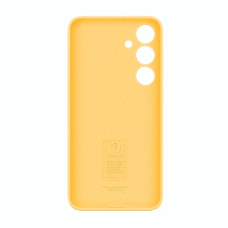 Case SAMSUNG Galaxy S24 Plus Silicone Original - Yellow Case SAMSUNG Galaxy S24 Plus Silicone Original - Yellow