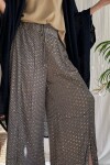 Pantalón Bruma Azul con dorado