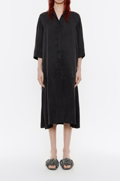 VESTIDO MUJER CANARY CAMO Negro