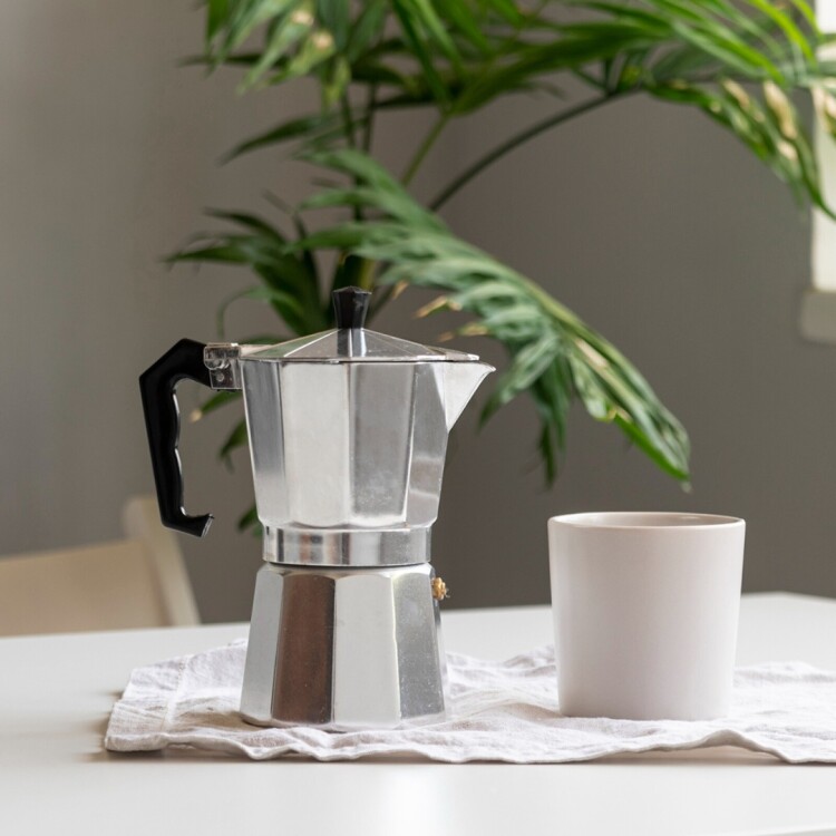 CAFETERA ITALIANA 3 TAZAS ALUMINIO CAFETERA ITALIANA 3 TAZAS ALUMINIO