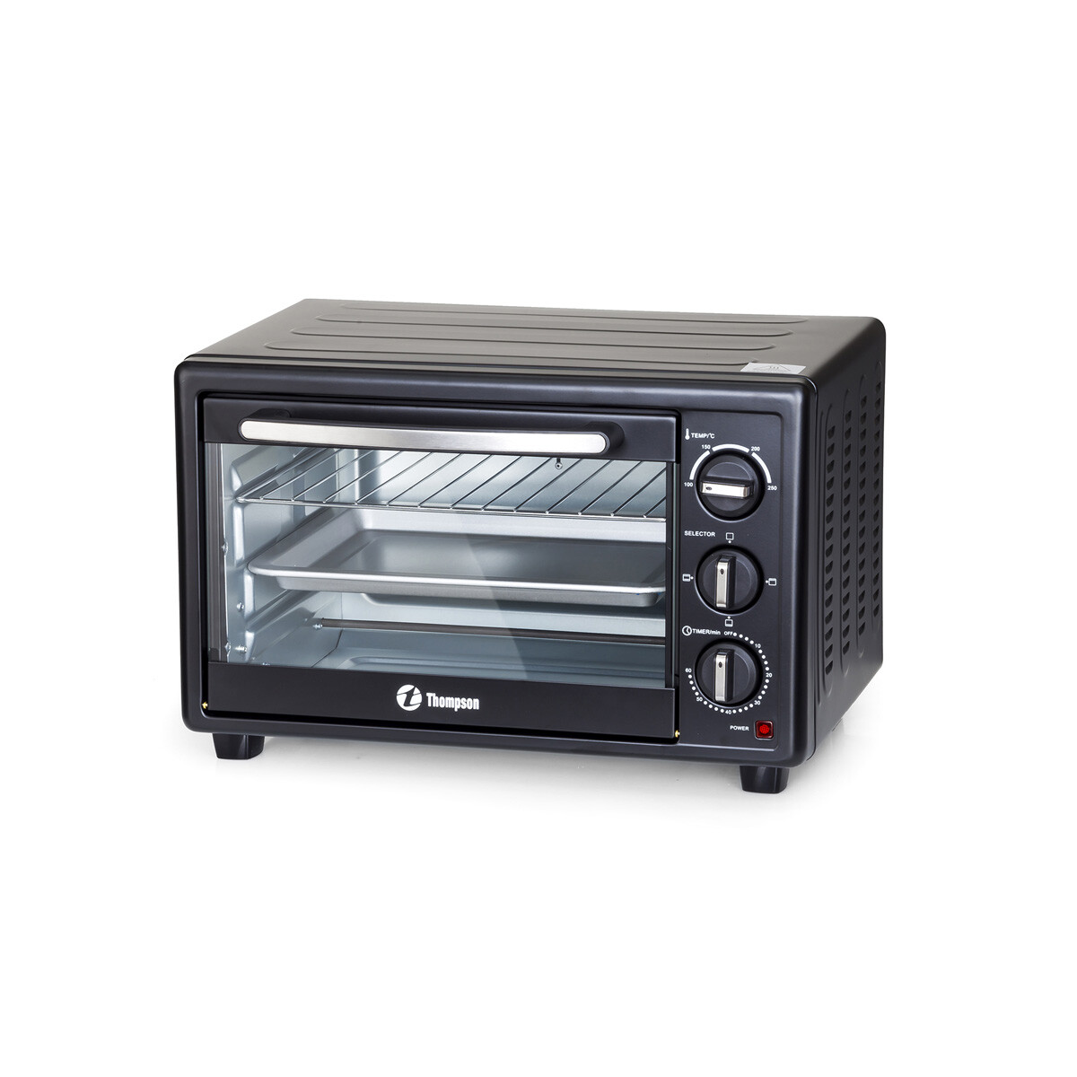 HORNO ELECTRICO DE MESA THOMPSON 25 LT NEGRO HET 25K 