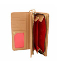 Billetera Las Oreiro Love Beige