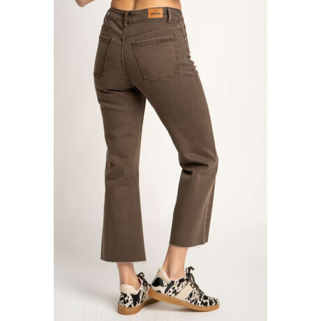 Jean Flare Marron Marron