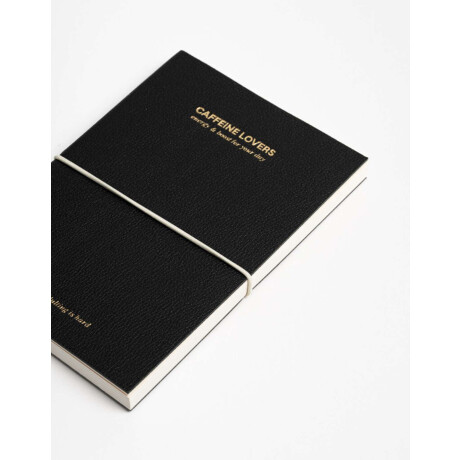 Cuaderno Pu Texturado Negro