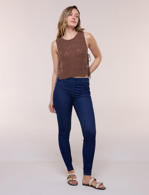 Jegging Slim JEAN OSCURO