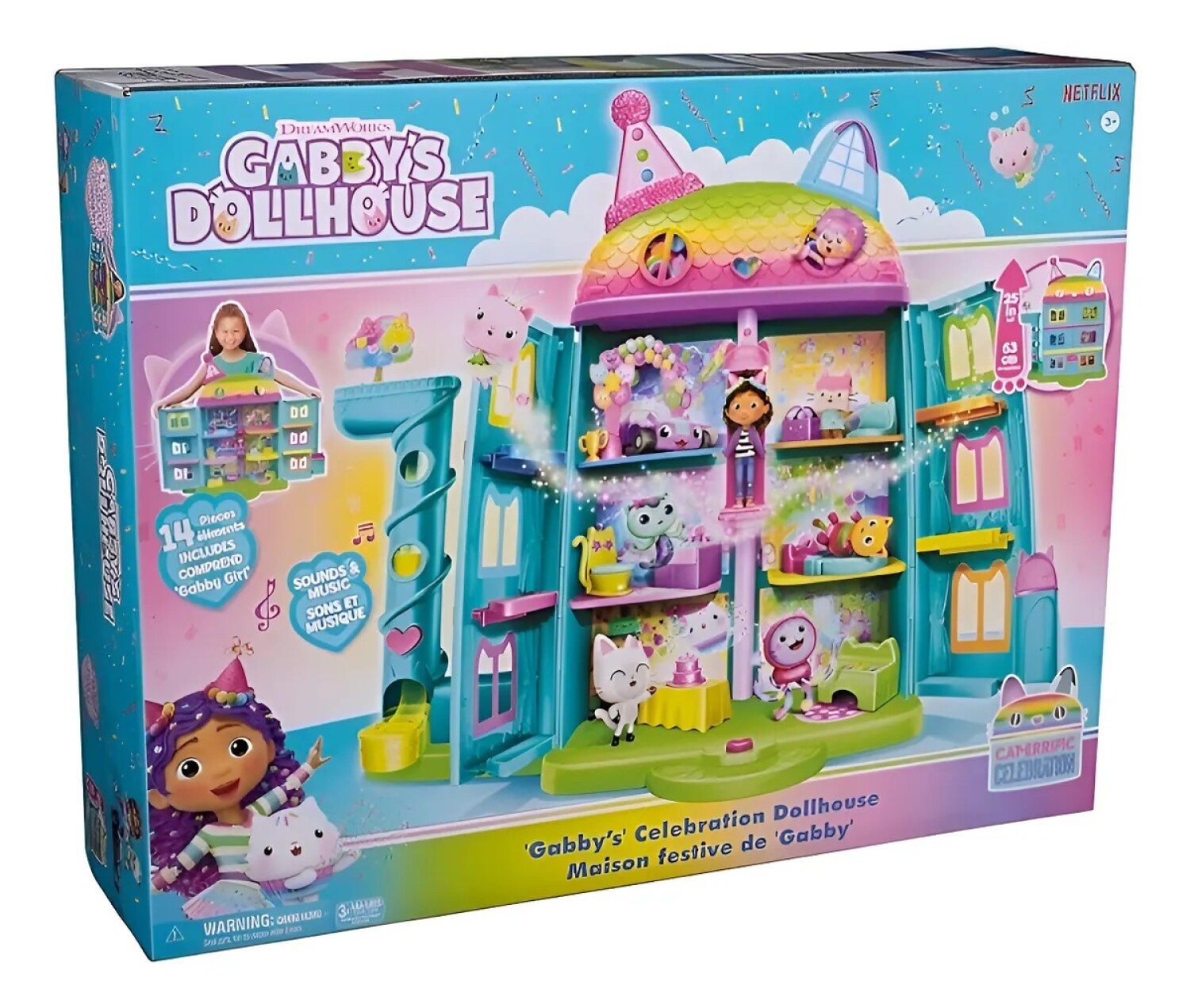 Gabby S Dollhouse Casa Celebration Dollhouse Juguetería Gibernau