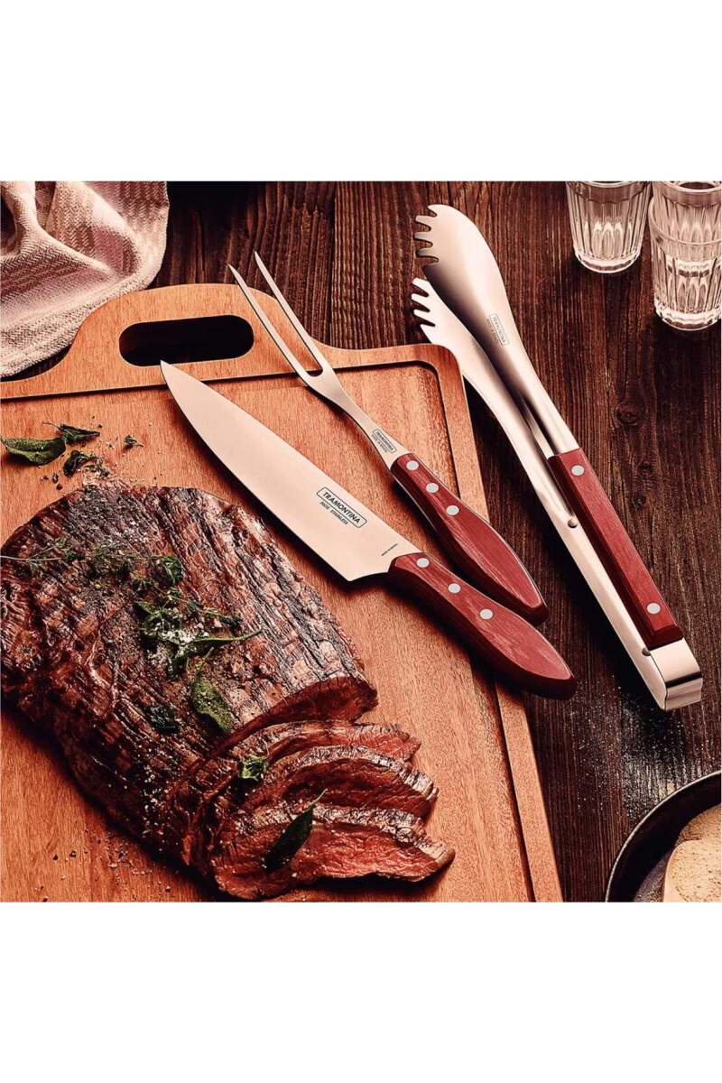 TRAMONTINA KIT CHURRASCO 3PCS TRAMONTINA KIT CHURRASCO 3PCS