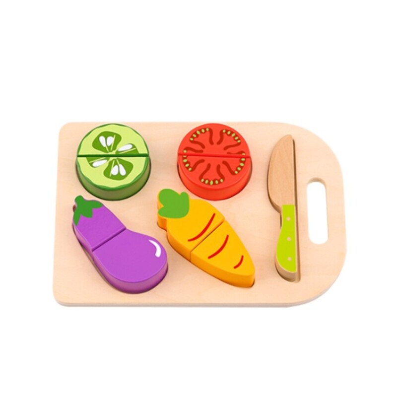 Set de Verduras para Cortar 10 pzs Tooky Toy Set de Verduras para Cortar 10 pzs Tooky Toy