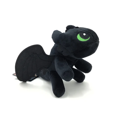 Peluche Como Entrenar a tu Dragón Chimuelo 25cm Acostado 001