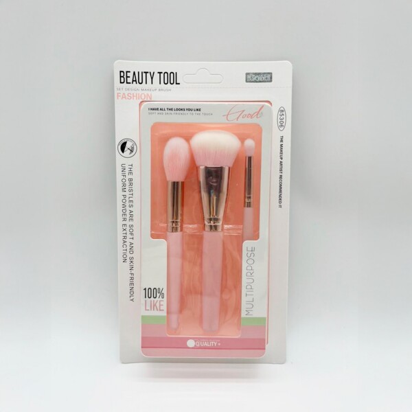 JUEGO 3 BROCHAS MAQUILLAJE SURTIDO JUEGO 3 BROCHAS MAQUILLAJE SURTIDO