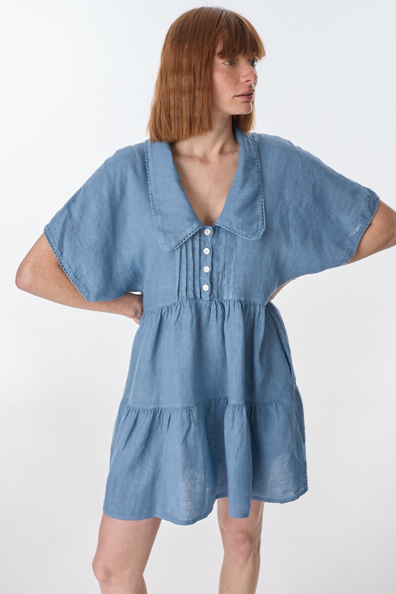 Vestido New Castello Azul