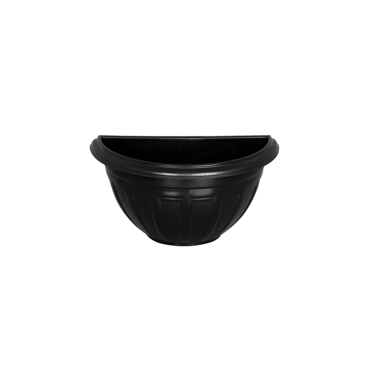 MACETA PARA PARED "RISCHIOTO" 1.7 LT - NEGRO 