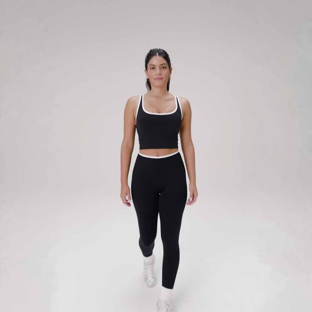 Top Seamless Built-In Bra Mujer Sapphire Sky/admiral Blue