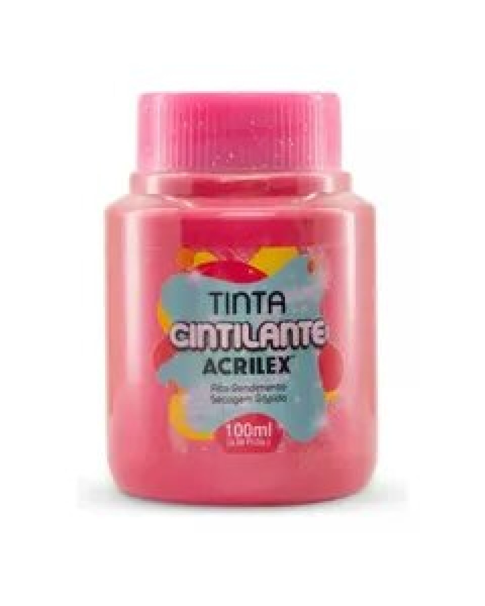Pintura Acrilex Cintilant 100ml - Rosa Viejo 