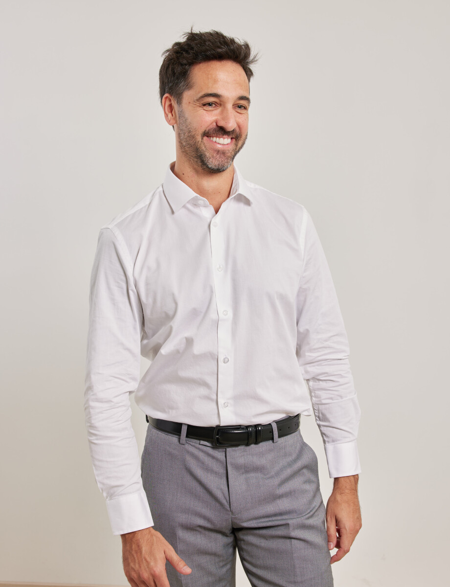 012551 CAMISA HARRINGTON 1937 Blanco