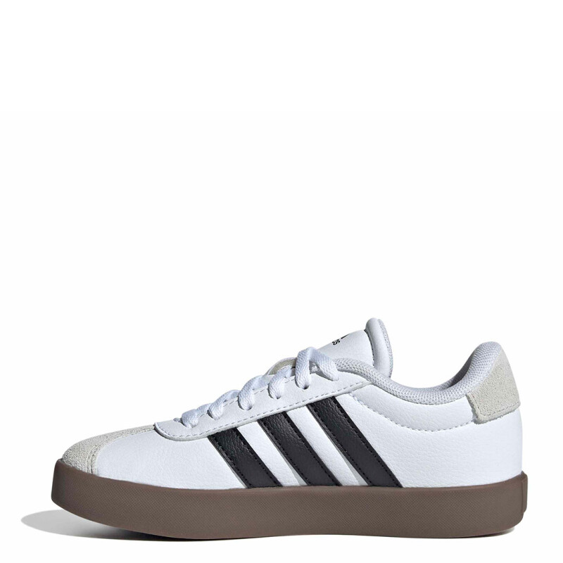 Championes de Niños Adidas Vl Court 3.0 Blanco - Negro