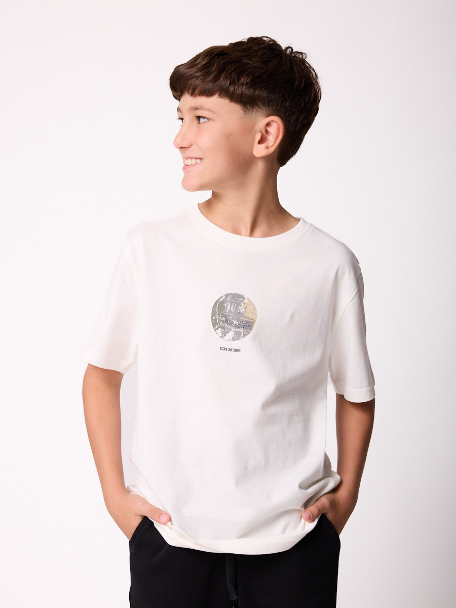 T-SHIRT YINS TEEN DIXIE - Crudo 