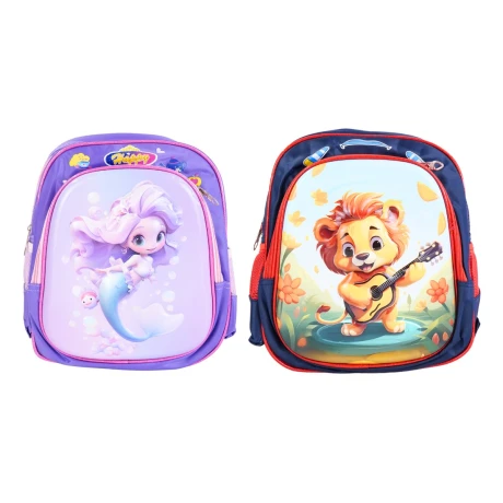 Mochila pre escolar con diseño 3D Mochila pre escolar con diseño 3D