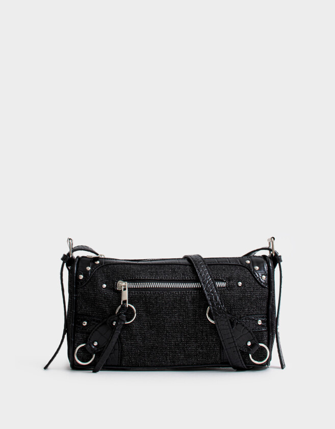 Bandoleras Bandolera Denim Negro - Negro
