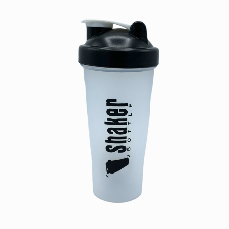 Vaso Mezclador De Proteinas Shaker 600 ml Negro