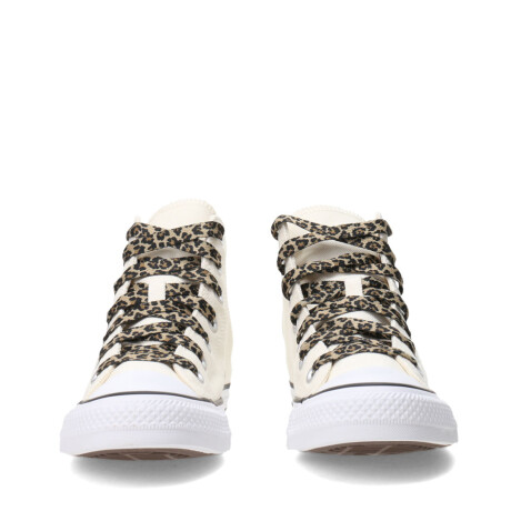 Championes Unisex Converse Ctas Hi Chuck Taylor All Star Beige - Natural