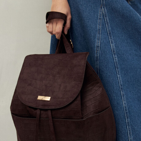 MOCHILA ROAN Marron