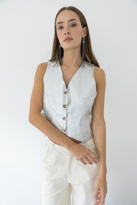 Avenue Vest Plateado