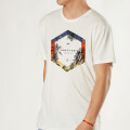 T-SHIRT BEACH RUSTY Blanco