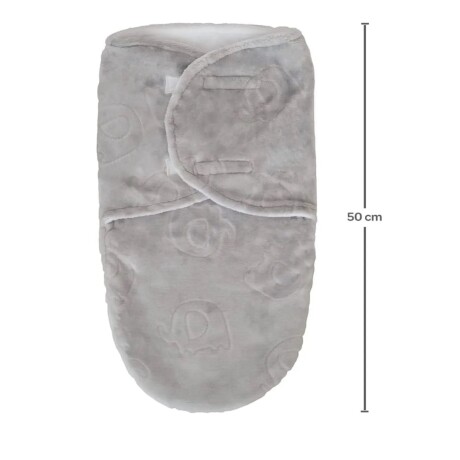 Saco de dormir-swaddle Super soft Gris