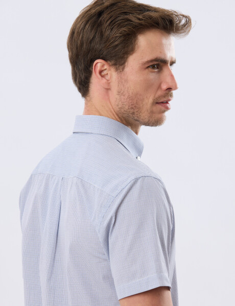CAMISA CUADROS Azul