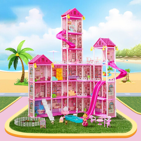 Casa Muñecas Juguete Dream House Armable Compl 364p Casa Muñecas Juguete Dream House Armable Compl 364p