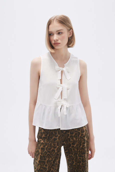 Blusa Yiana Blanco