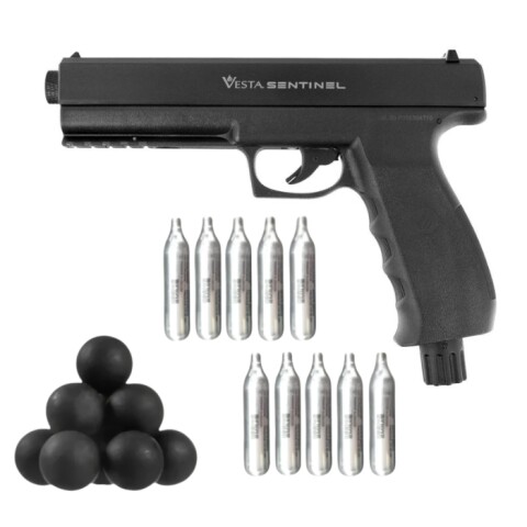 Combo Pistola Traumática Vesta Sentinel Calibre .50 Combo Pistola Traumática Vesta Sentinel Calibre .50