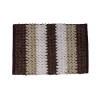 Alfombra De Baño Amalfi Antideslizante Estampada 40x60cm Marrón
